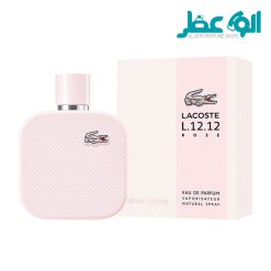 عطر لاگوست صورتی رز زنانه | Lacoste L.12.12 Rose For Her