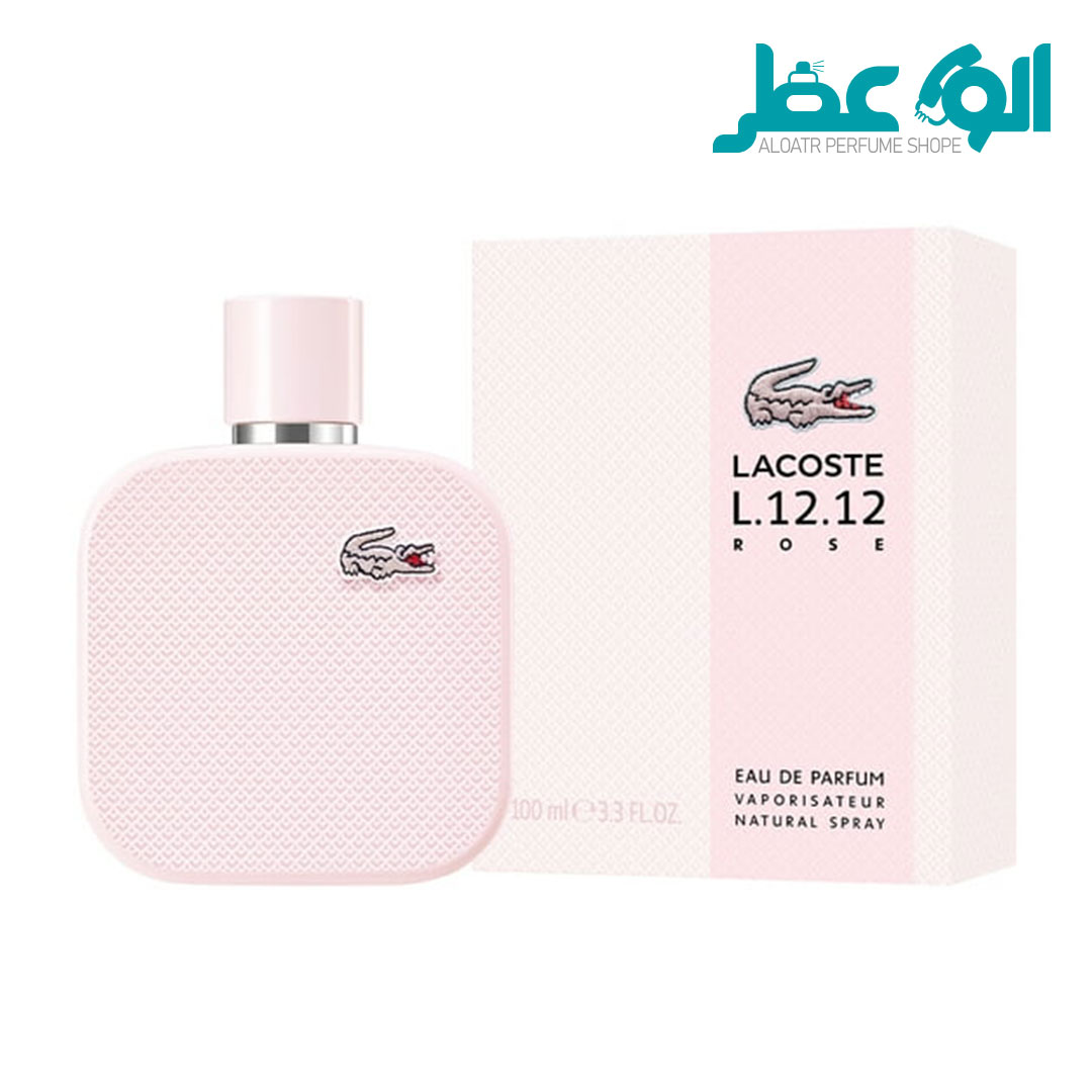 عطر لاگوست صورتی رز زنانه | Lacoste L.12.12 Rose For Her عطر لاگوست صورتی رز زنانه | Lacoste L.12.12 Rose For Her